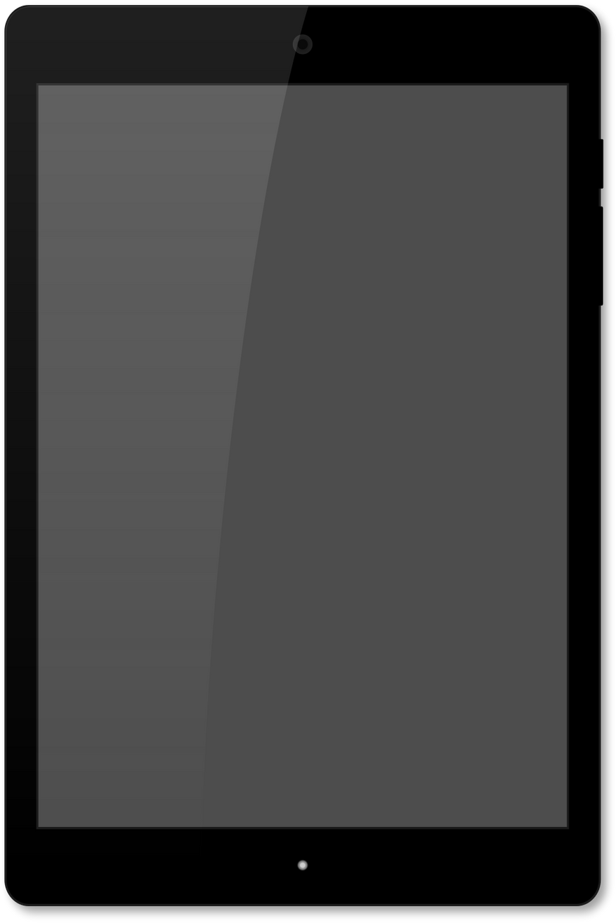 Black Tablet Illustration 
